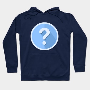 Question Mark Icon Hoodie